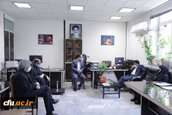 دیدار برخی از اعضاء هیات رئیسه دانشگاه فرهنگیان با کارکنان روابط عمومی 19
