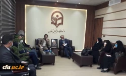  نشست  مدیر امور پردیس های دانشگاه فرهنگیان استان فارس با مدیر کل آموزش و پرورش فارس 2