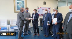 تجلیل از جانبازان و خانواده های معزز ایثارگران شاغل در دانشگاه فرهنگیان استان اردبیل
 2