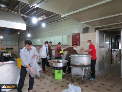 تقسیم مهربانی همکاران دانشگاه فرهنگیان گیلان