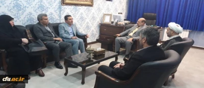 جهت تقویت همکاری در دانشگاه فرهنگیان استان قزوین برگزار شد:

دیدار هیات رییسه ی دانشگاه فرهنگیان استان قزوین با دو تن از نمایندگان منتخب مجلس یازدهم استان