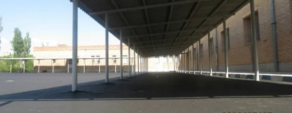 عملیات آسفالت محوطه پردیس های دانشگاه فرهنگیان استان آذربایجان شرقی 3