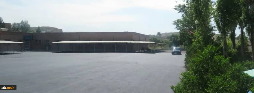 عملیات آسفالت محوطه پردیس های دانشگاه فرهنگیان استان آذربایجان شرقی 5