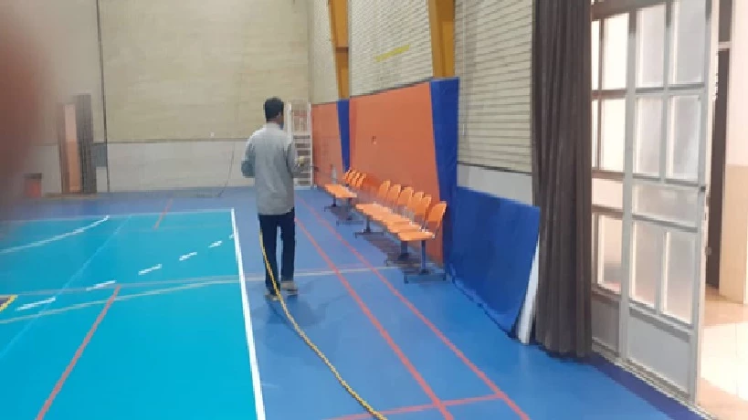 ضد عفونی و گند زدایی مستمر پردیس ها و مراکز دانشگاه فرهنگیان استان اصفهان 4