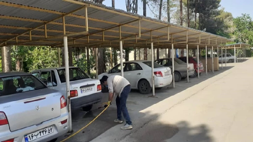 ضد عفونی و گند زدایی مستمر پردیس ها و مراکز دانشگاه فرهنگیان استان اصفهان 5