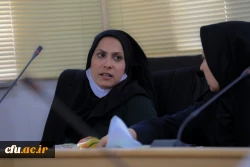 دهمین جلسه شورای آموزشی دانشگاه فرهنگیان یزد ویژه دوران کرونا 5