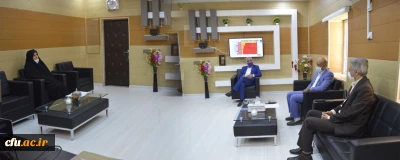 نشست مدیر دانشگاه فرهنگیان استان خوزستان با مدیر کل سازمان فنی و حرفه ای  استان