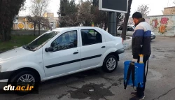 عملیات ضدعفونی و گندزدایی دانشگاه فرهنگیان استان آذربایجان غربی به صورت روزانه در راستای کنترل شیوع ویروس کرونا انجام می شود 5