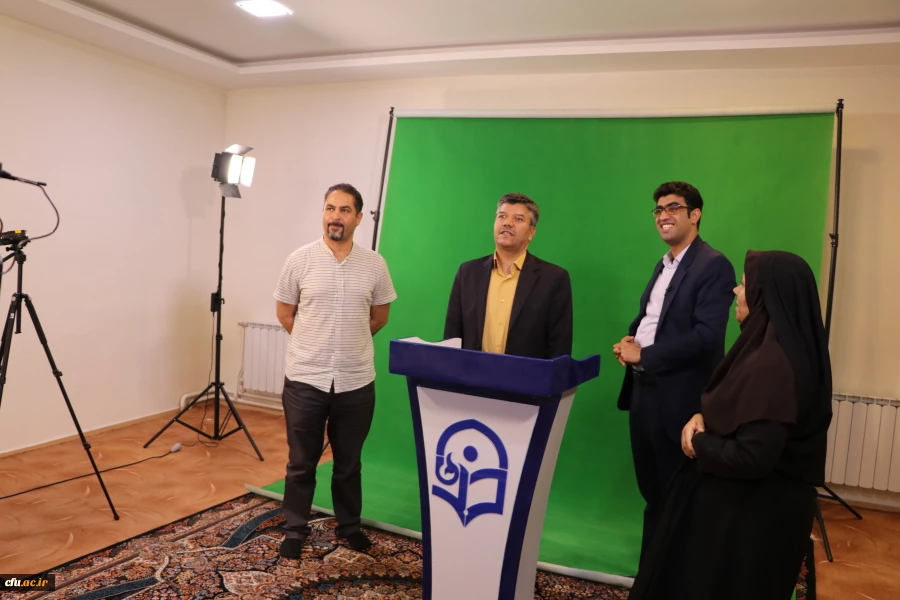 استودیو تولید محتوا و آموزش مجازی دانشگاه فرهنگیان استان افتتاح شد 3