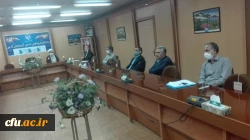 آئین همبستگی حمایت از جنبش نفس و محکومیت سیاست های نژاد پرستانه و ناعادلانه دولت آمریکا توسط اساتید بسیجی دانشگاه فرهنگیان استان آذربایجان غربی با حضور اساتید برگزار شد 4