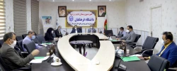 جلسه مهیا کردن شرایط و اجرای مصوبات هیئت امنای دانشگاه فرهنگیان استان خوزستان