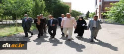 بازدید میدانی مدیر کل سازمان نوسازی، توسعه و تجهیز مدارس استان قزوین از فضای فیزیکی دانشگاه فرهنگیان  2