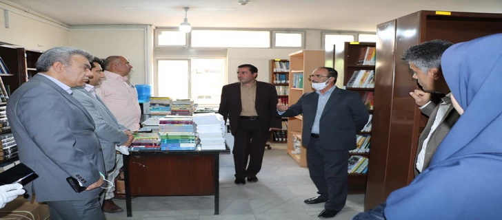 بازدید میدانی مدیر کل سازمان نوسازی، توسعه و تجهیز مدارس استان قزوین از فضای فیزیکی دانشگاه فرهنگیان  3