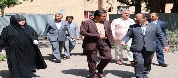 بازدید میدانی مدیر کل سازمان نوسازی، توسعه و تجهیز مدارس استان قزوین از فضای فیزیکی دانشگاه فرهنگیان  5