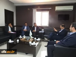 نشست مسئولین دانشگاه فرهنگیان استان اصفهان با مسئولین اداره کل محیط زیست استان  2