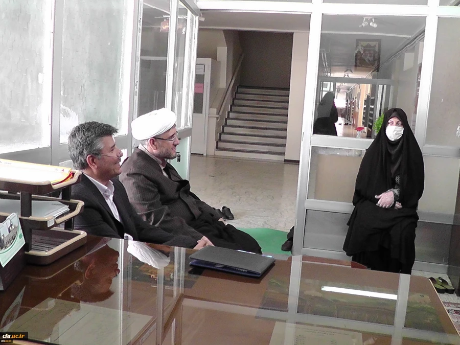 بازدید مدیریت استانی و مسئول نهاد نمایندگی مقام معظم رهبری از پردیس ها و مراکز دانشگاه فرهنگیان استان اصفهان  4