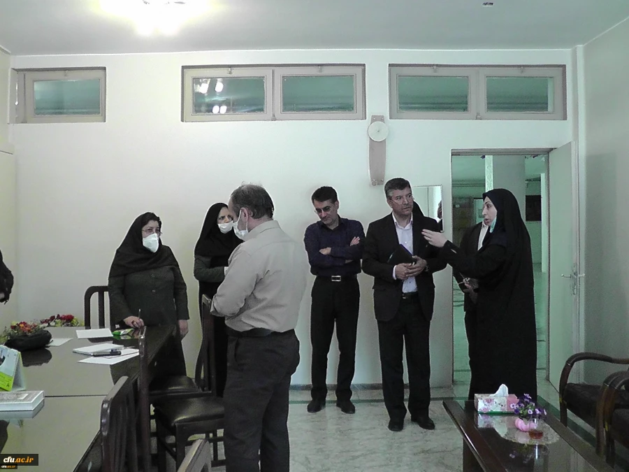 بازدید مدیریت استانی و مسئول نهاد نمایندگی مقام معظم رهبری از پردیس ها و مراکز دانشگاه فرهنگیان استان اصفهان  5