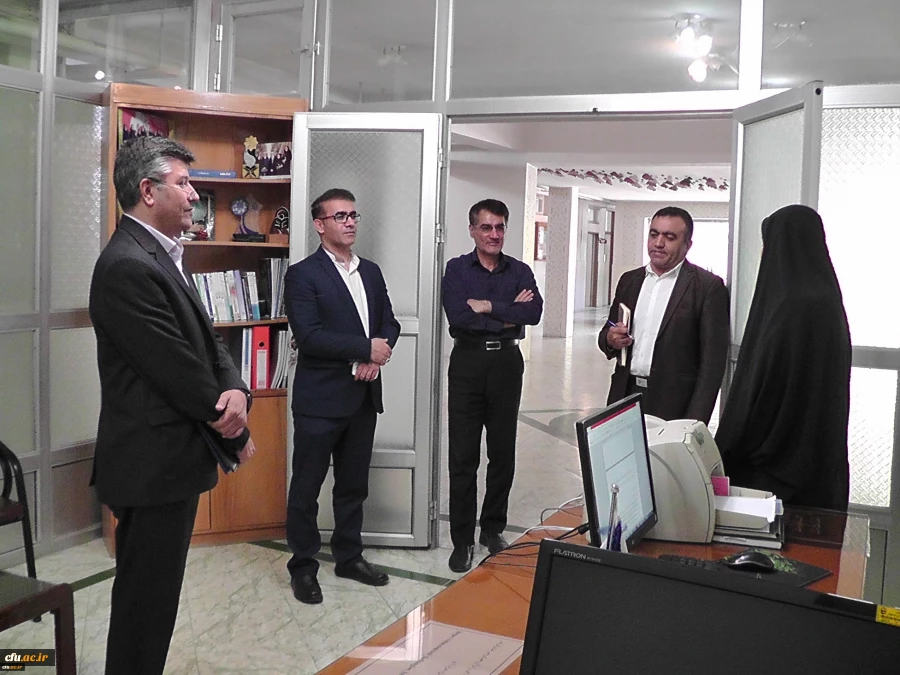 بازدید مدیریت استانی و مسئول نهاد نمایندگی مقام معظم رهبری از پردیس ها و مراکز دانشگاه فرهنگیان استان اصفهان  9