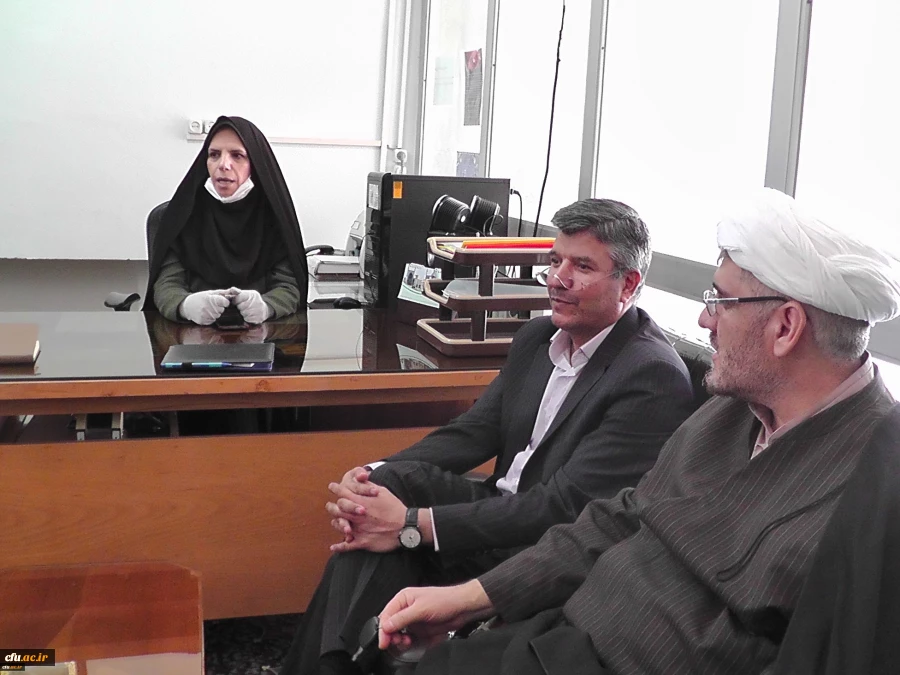 بازدید مدیریت استانی و مسئول نهاد نمایندگی مقام معظم رهبری از پردیس ها و مراکز دانشگاه فرهنگیان استان اصفهان  10