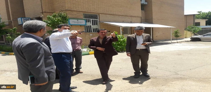 بازدید رییس شورای شهر قزوین با هیات همراه از دانشگاه فرهنگیان استان قزوین 3
