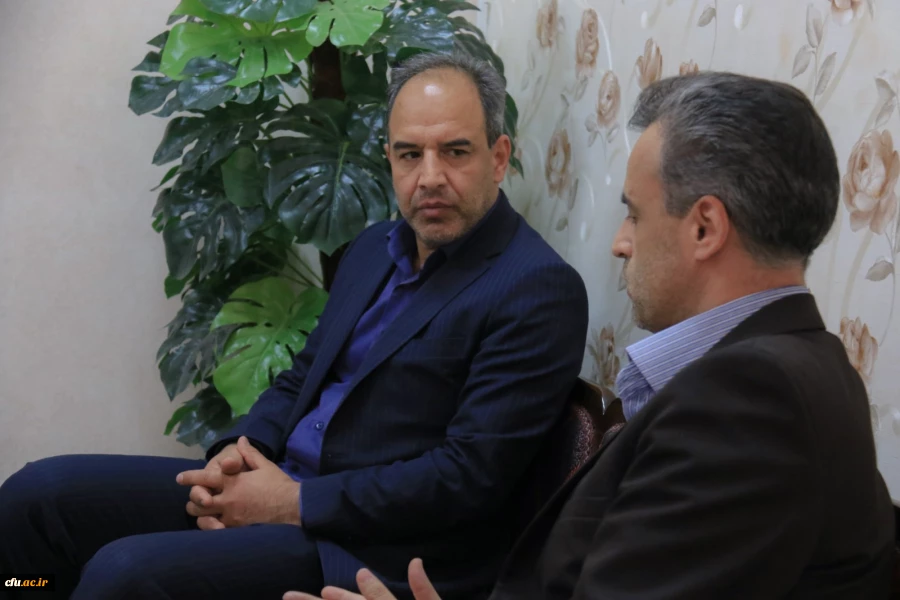 دیدار مسئولین دانشگاه فرهنگیان یزد با معاون هماهنگی امور عمرانی استاندار 2