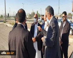 
بازدید استاندارسیستان وبلوچستان از محل واگذاری زمین به دانشگاه فرهنگیان استان