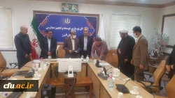 جلسه مشترک دانشگاه فرهنگیان با مدیرکل نوسازی و تجهیز مدارس استان  البرز 4