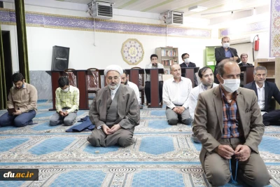 مراسم شهادت حضرت امام جعفر صادق (ع) در نمازخانه سازمان مرکزی به روایت تصویر