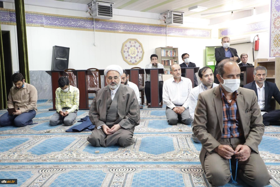 مراسم شهادت حضرت امام جعفر صادق (ع) در نمازخانه سازمان مرکزی به روایت تصویر 2