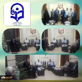 برگزاری جلسه هم اندیشی و تبادل نظر در خصوص تقویت طرح بینش مطهر در دانشگاه فرهنگیان استان فارس