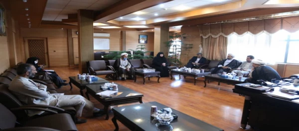 بازدید هیات رییسه ی دانشگاه فرهنگیان استان قزوین با رییس کل دادگستری استان 3