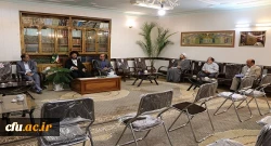 دیدار سرپرست دانشگاه و اعضای بنیاد خیرین حامی دانشگاه فرهنگیان استان اردبیل با نماینده ولی فقیه و امام جمعه اردبیل
 2