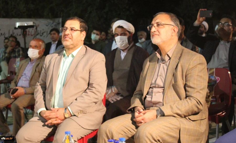 افتتاح یادمان و اولین سالگرد تشیع و تدفین شهید گمنام پردیس حضرت معصومه(س) قم 4