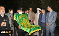 افتتاح یادمان و اولین سالگرد تشیع و تدفین شهید گمنام پردیس حضرت معصومه(س) قم 11