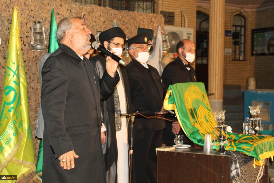 افتتاح یادمان و اولین سالگرد تشیع و تدفین شهید گمنام پردیس حضرت معصومه(س) قم 12