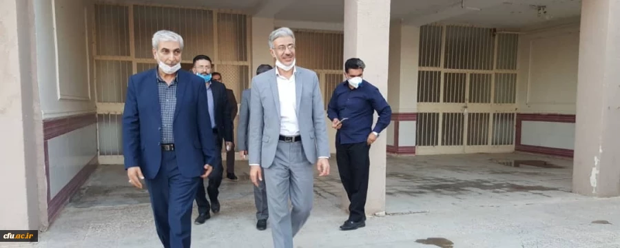 بازدید مدیر دانشگاه فرهنگیان استان خوزستان از مرکز مهارت آموزان ماده 28 در شهرستان ایذه