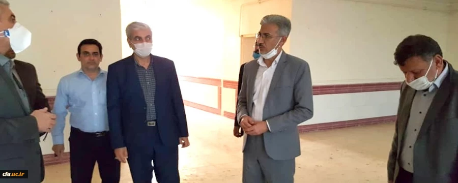 بازدید مدیر دانشگاه فرهنگیان استان خوزستان از مرکز مهارت آموزان ماده 28 در شهرستان ایذه