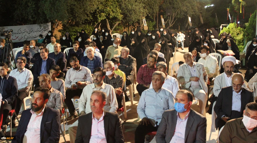 افتتاح یادمان و اولین سالگرد تشیع و تدفین شهید گمنام دانشگاه فرهنگیان استان قم - پردیس حضرت معصومه(س)  4