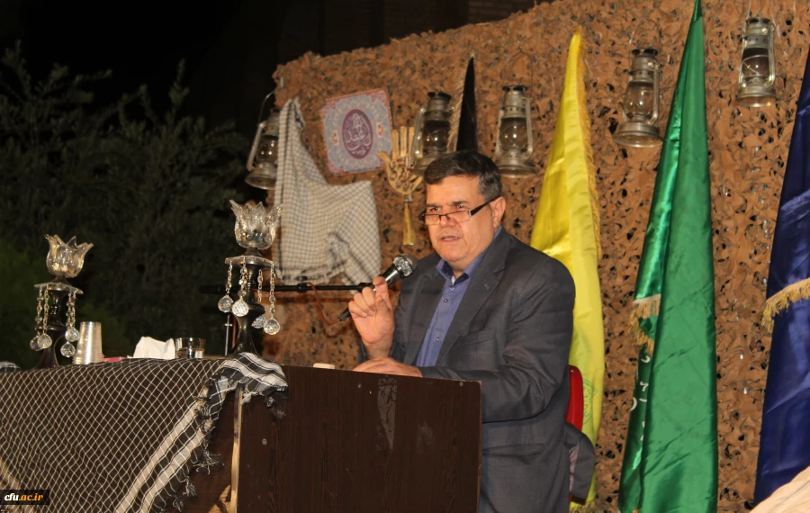 افتتاح یادمان و اولین سالگرد تشیع و تدفین شهید گمنام دانشگاه فرهنگیان استان قم - پردیس حضرت معصومه(س)  5