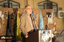 افتتاح یادمان و اولین سالگرد تشیع و تدفین شهید گمنام دانشگاه فرهنگیان استان قم - پردیس حضرت معصومه(س)  10