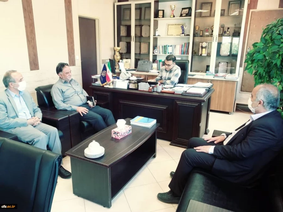 دیدار هیات مدیره بنیاد خیرین حامی دانشگاه فرهنگیان استان مرکزی با مدیرکل نوسازی، توسعه و تجهیز مدارس استان
 2