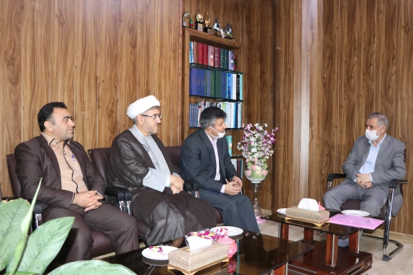 دیدار مسئولین دانشگاه فرهنگیان استان اصفهان با رئیس کل دادگستری استان 2