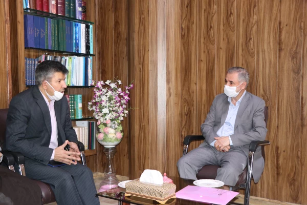 دیدار مسئولین دانشگاه فرهنگیان استان اصفهان با رئیس کل دادگستری استان 4