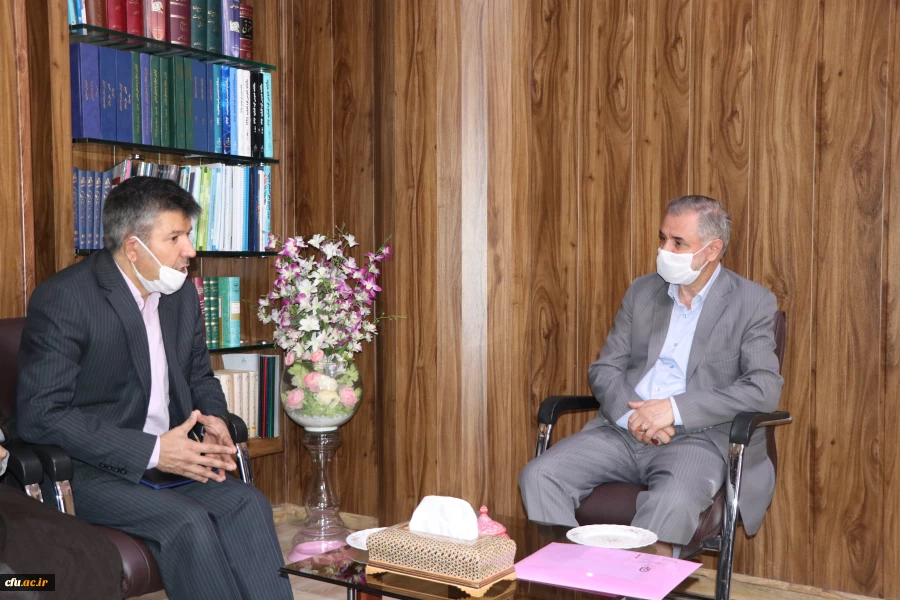 دیدار مسئولین دانشگاه فرهنگیان استان اصفهان با رئیس کل دادگستری استان 4