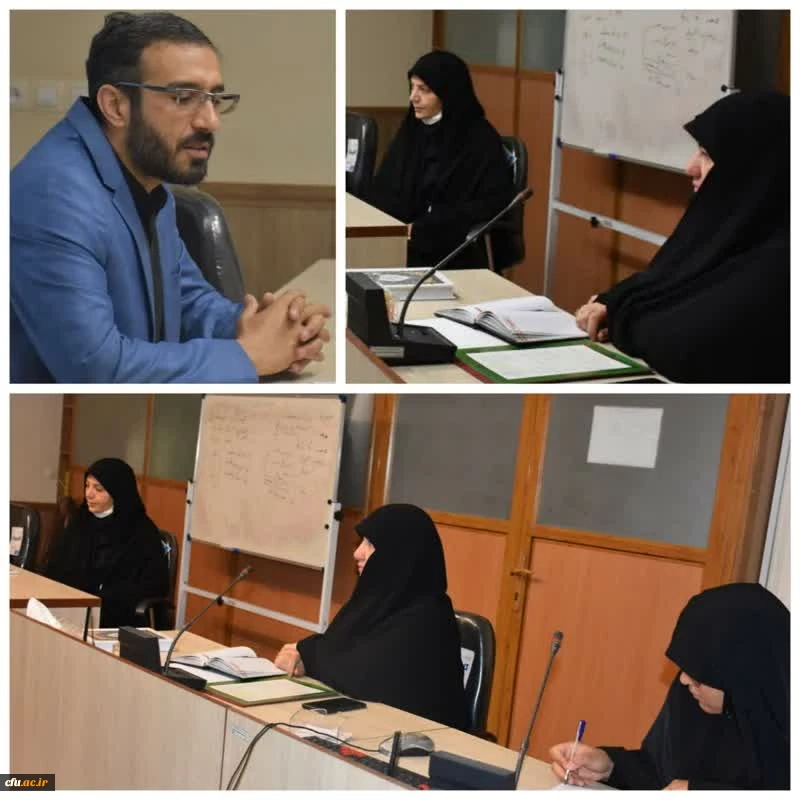 نشست مسئولین دانشگاه فرهنگیان استان اصفهان و مدیریت حوزه علمیه خواهران استان 4