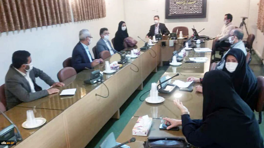 جلسه هماهنگی ستاد برگزاری نخستین جشنواره کشوری تجربیات برتر آموزش زبان عربی در دانشگاه فرهنگیان خراسان رضوی 2