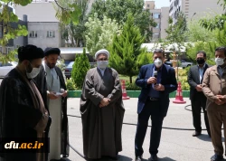 مراسم استقبال و آغاز بکار مسئول نهاد نمایندگی مقام معظم رهبری در سازمان مرکزی دانشگاه فرهنگیان 3