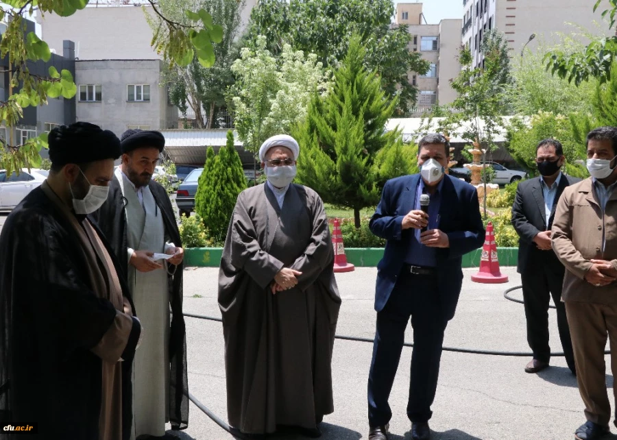 مراسم استقبال و آغاز بکار مسئول نهاد نمایندگی مقام معظم رهبری در سازمان مرکزی دانشگاه فرهنگیان 3