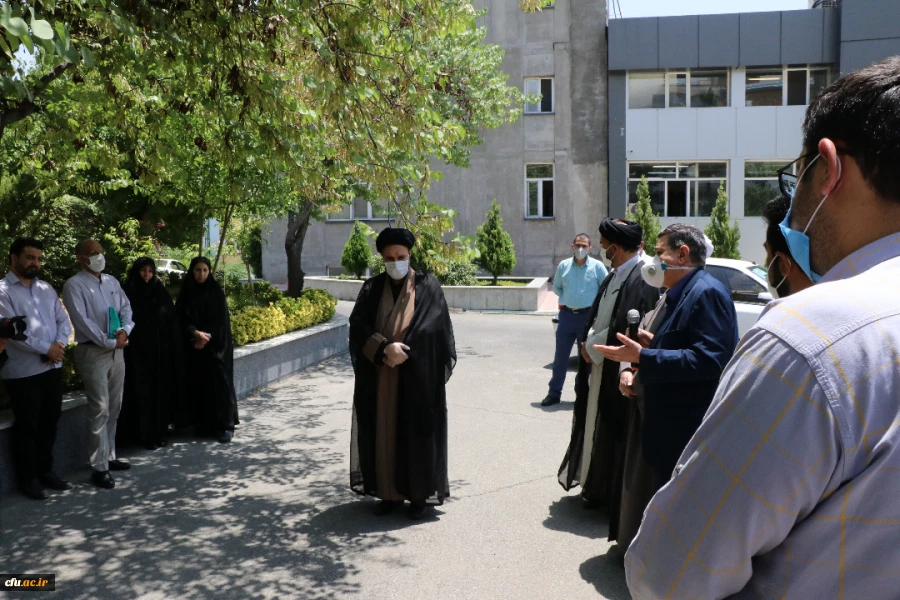 مراسم استقبال و آغاز بکار مسئول نهاد نمایندگی مقام معظم رهبری در سازمان مرکزی دانشگاه فرهنگیان 4