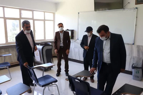 بازدید معاون استاندار و فرماندار ویژه شهرستان نجف آباد از مرکز آموزش عالی شهید آیت دانشگاه فرهنگیان استان اصفهان 2